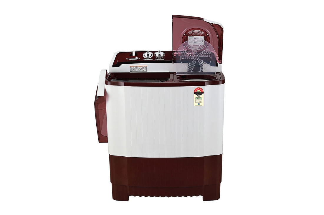 LG 8.0 kg Semi Automatic Washing Machine (White,P8035SRAZ) LG 8.0 kg Semi Automatic Washing Machine (White,P8035SRAZ)
